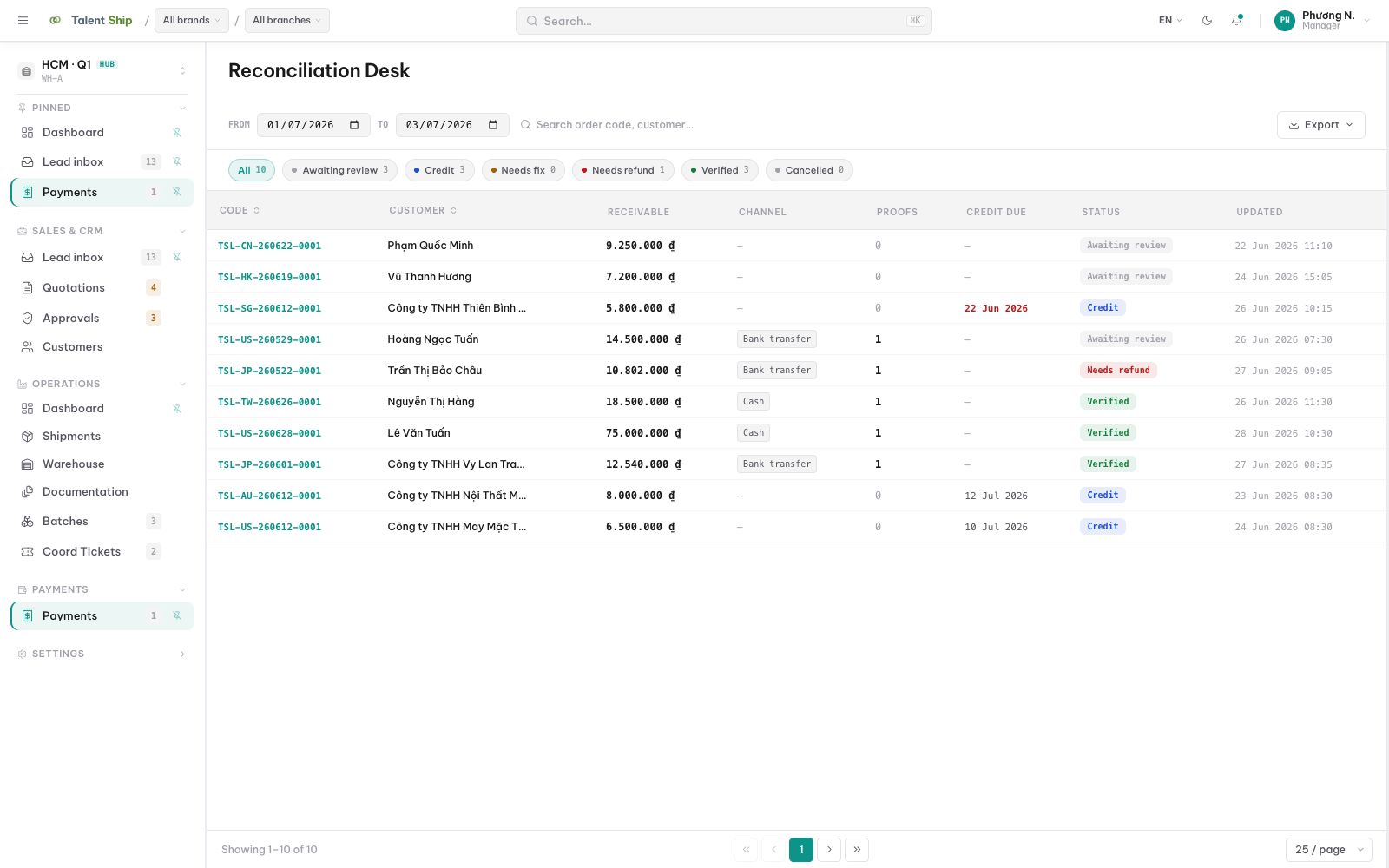 Get paid, with proof