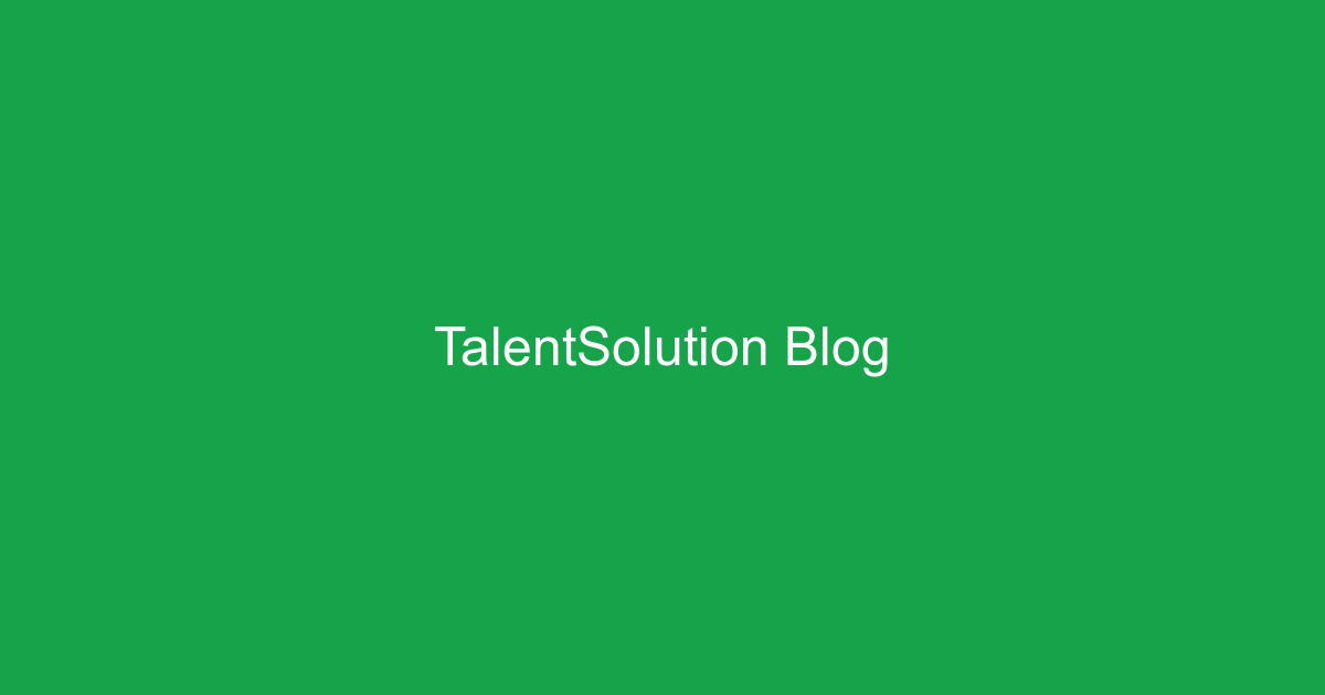 Gioi thieu TalentSolution
